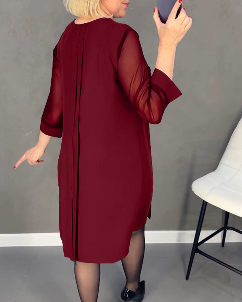 Juliette - Elegant Long Sleeve Dress