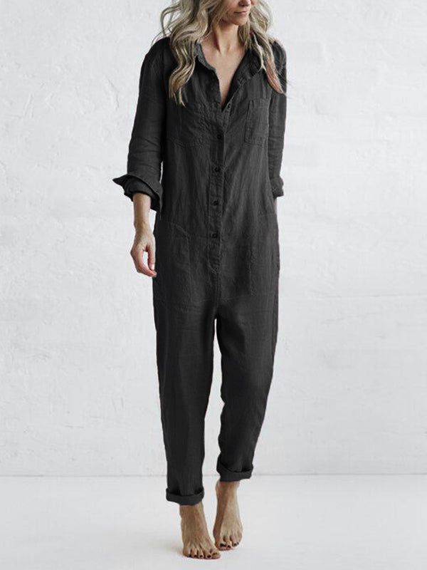 Stella - Long-Sleeve Jumpsuit