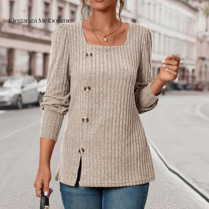 Talisa - Elegant Long-Sleeve Top