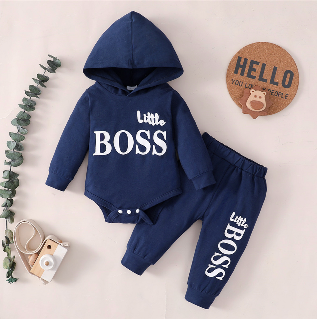 Robin - Litte Boss Sweatshirt Set