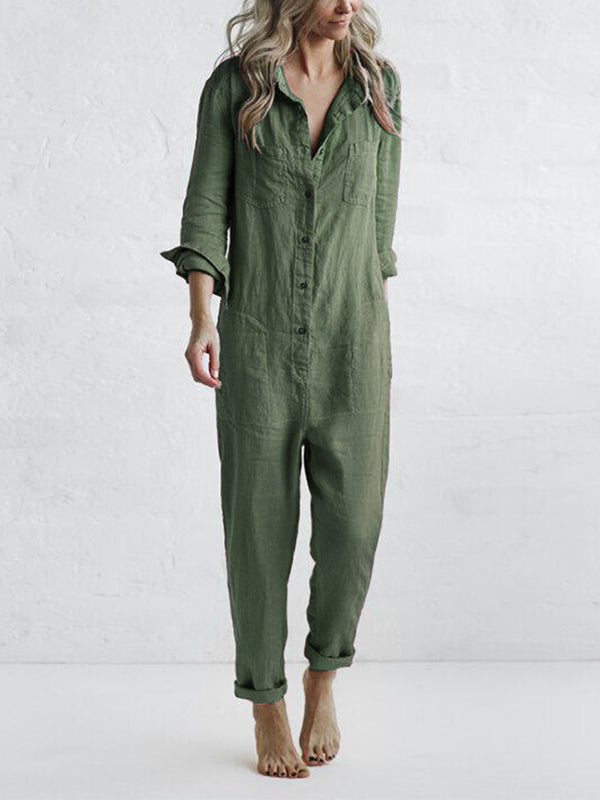 Stella - Long-Sleeve Jumpsuit