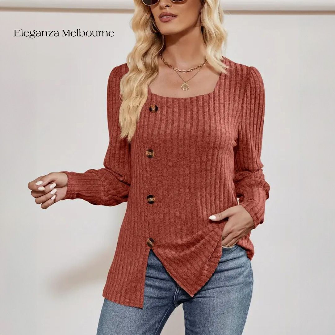 Talisa - Elegant Long-Sleeve Top