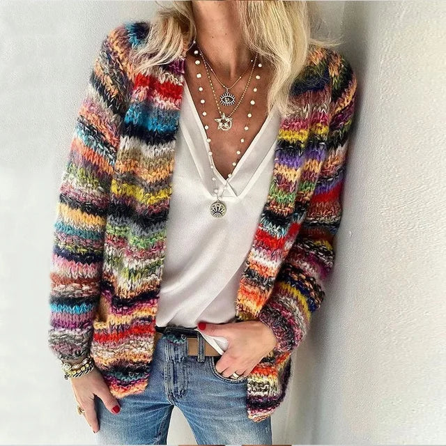 Lily - Colour Knit Cardigan