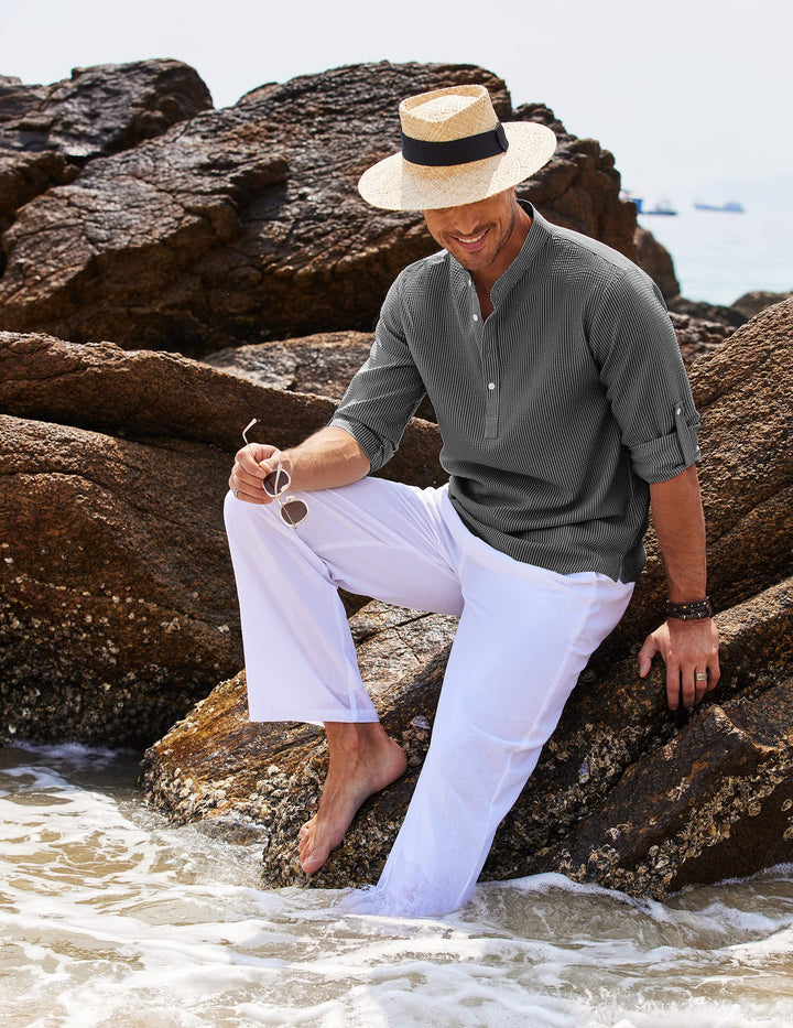 Theodore - Comfort Henley Shirt