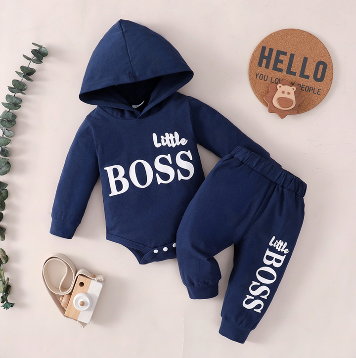 Robin - Litte Boss Sweatshirt Set