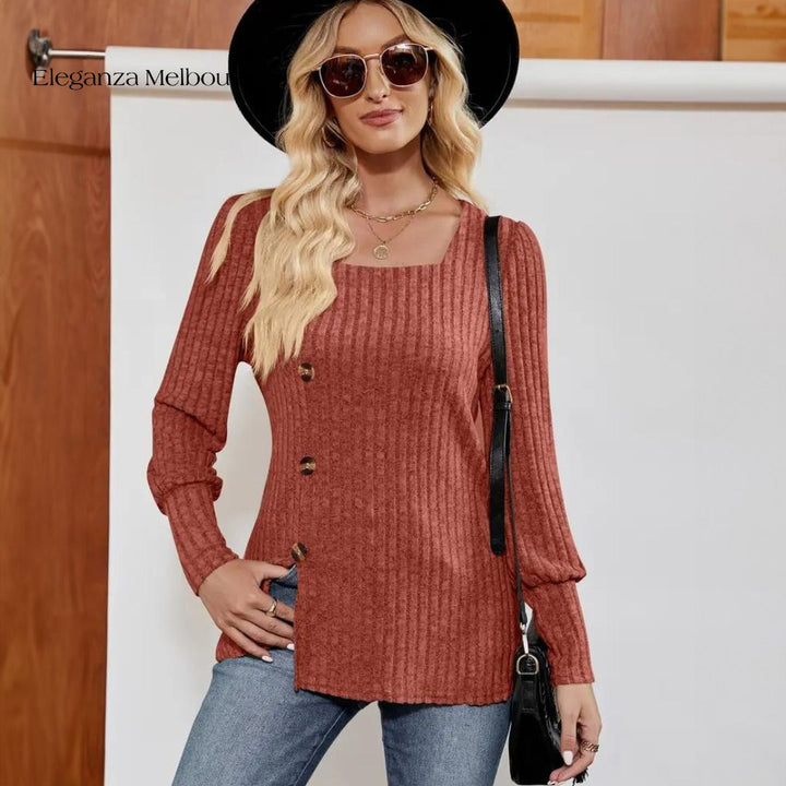 Talisa - Elegant Long-Sleeve Top