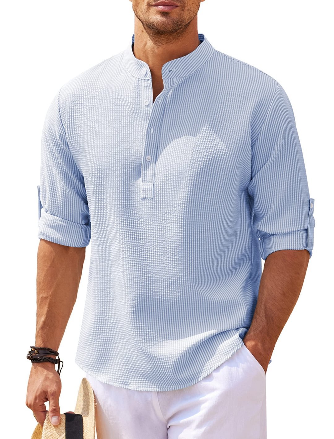 Theodore - Comfort Henley Shirt