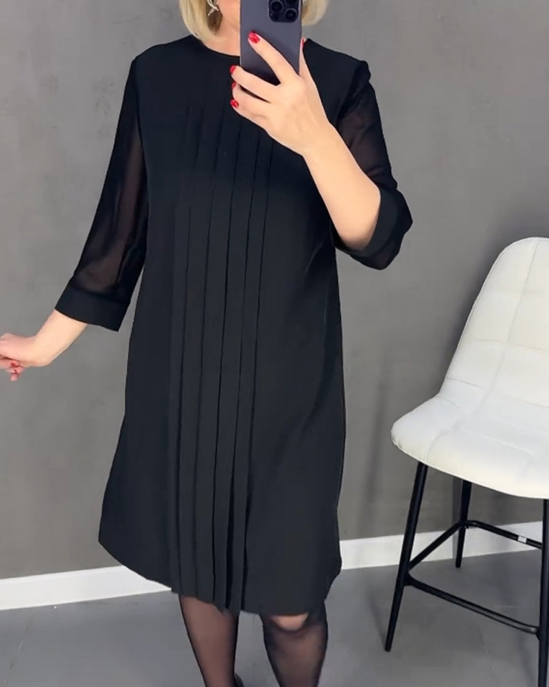 Juliette - Elegant Long Sleeve Dress