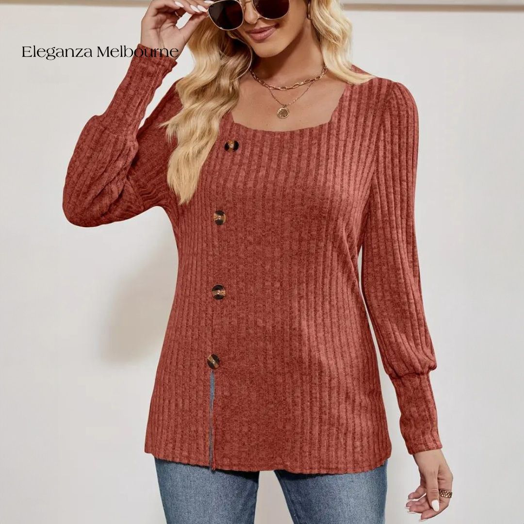 Talisa - Elegant Long-Sleeve Top