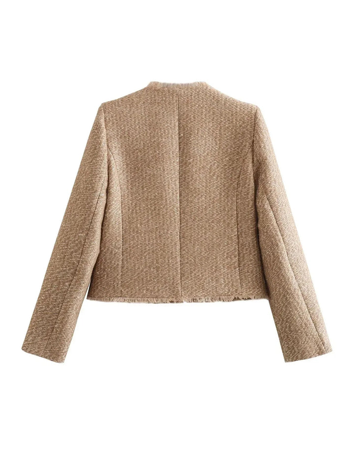 Freya - Chic Tweed Jacket