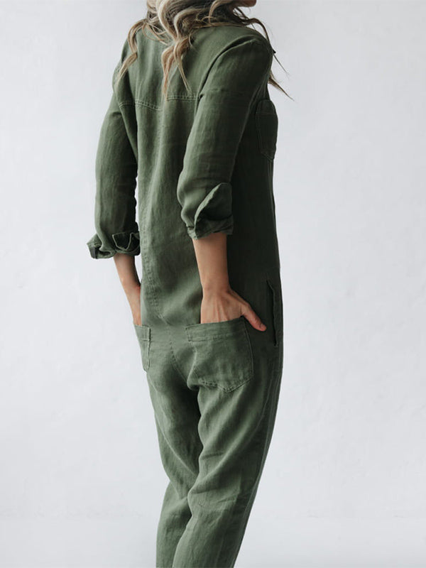 Stella - Long-Sleeve Jumpsuit