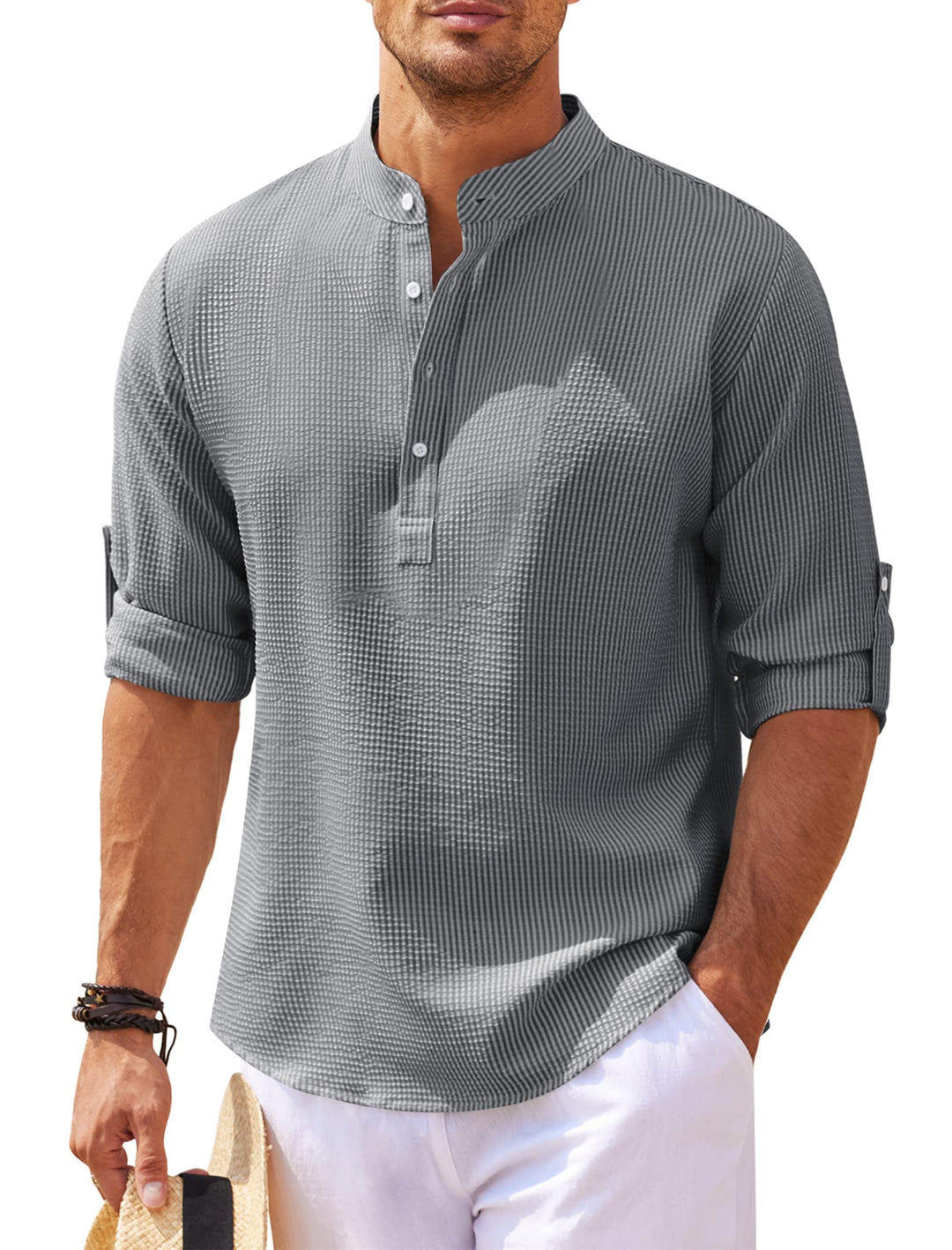 Theodore - Comfort Henley Shirt