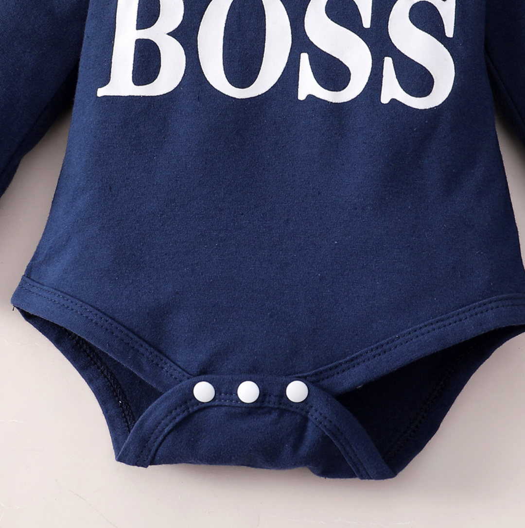 Robin - Litte Boss Sweatshirt Set