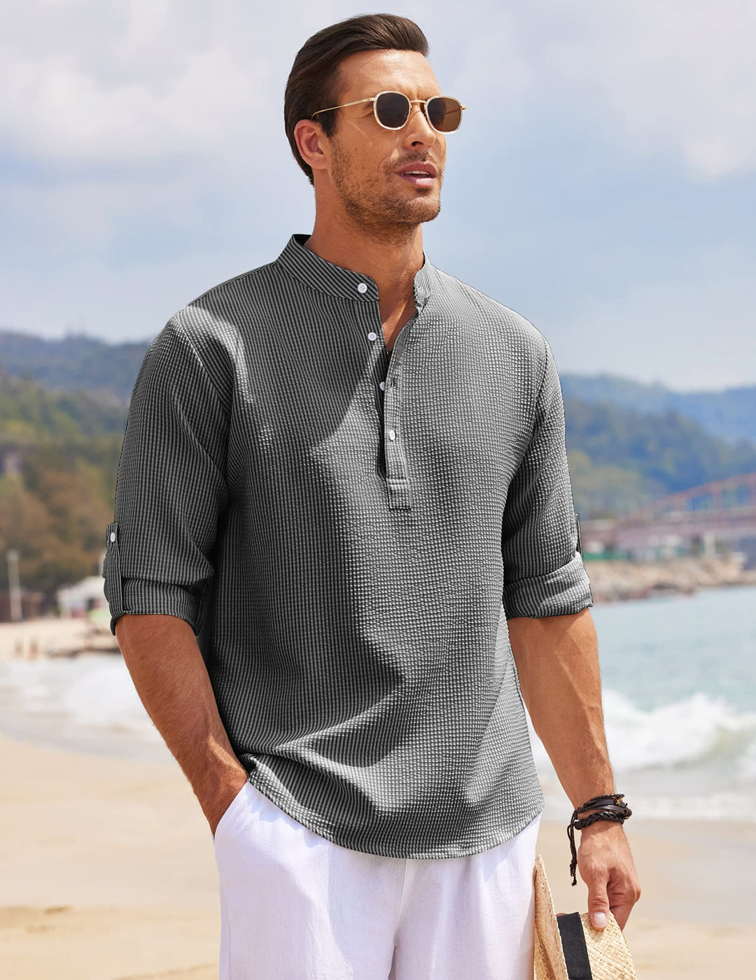 Theodore - Comfort Henley Shirt