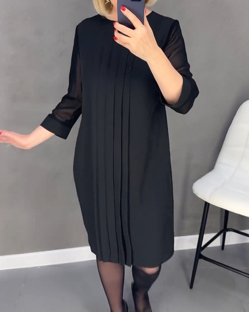 Juliette - Elegant Long Sleeve Dress