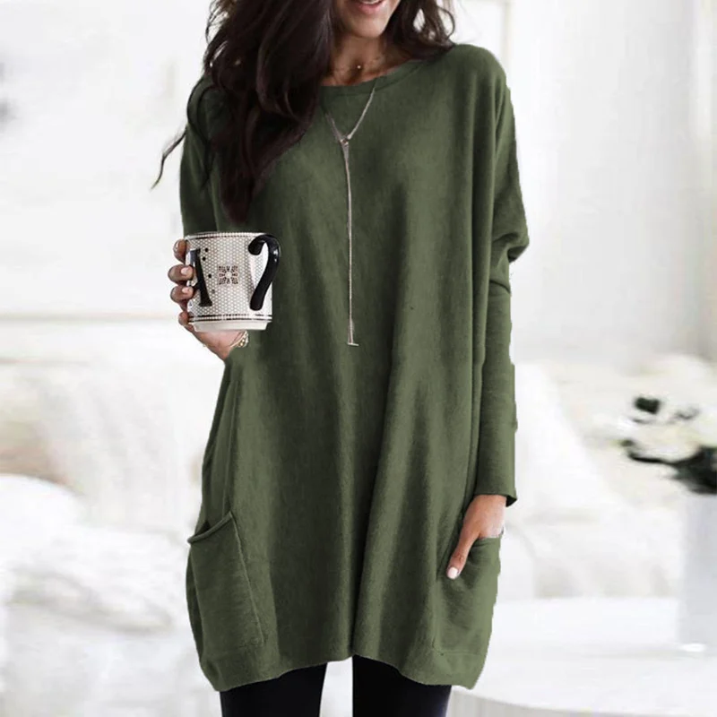 Mila - Casual Long Sleeve Tunic