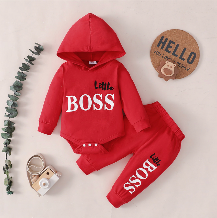 Robin - Litte Boss Sweatshirt Set