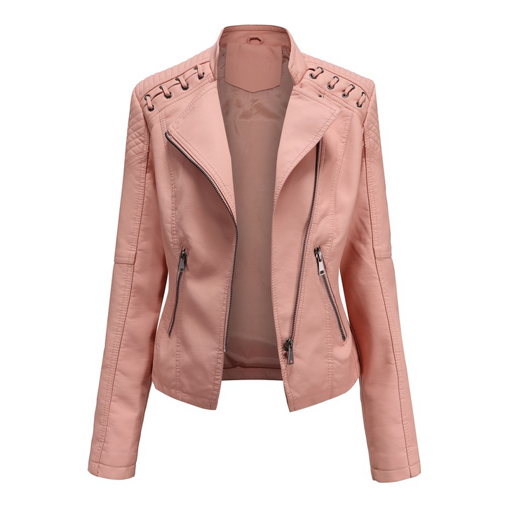 Nikki - Chic Leather Jacket