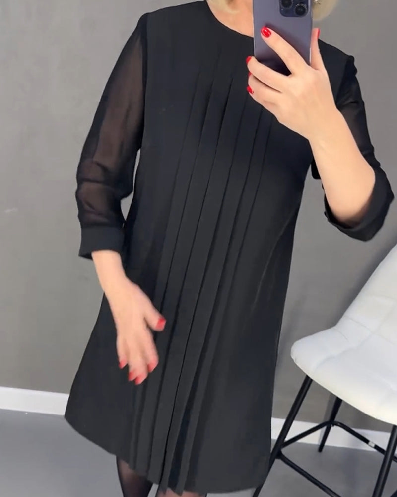 Juliette - Elegant Long Sleeve Dress