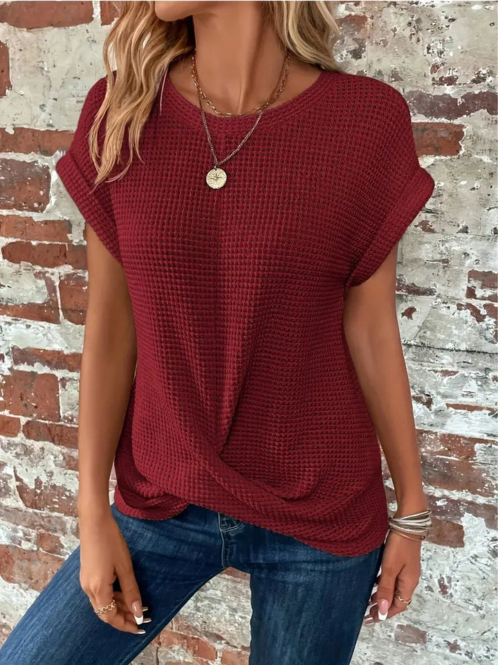 Nora - Stylish Knitted Blouse