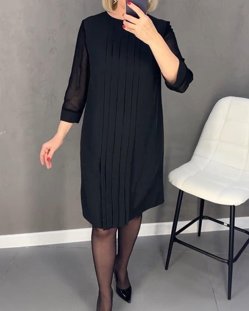 Juliette - Elegant Long Sleeve Dress