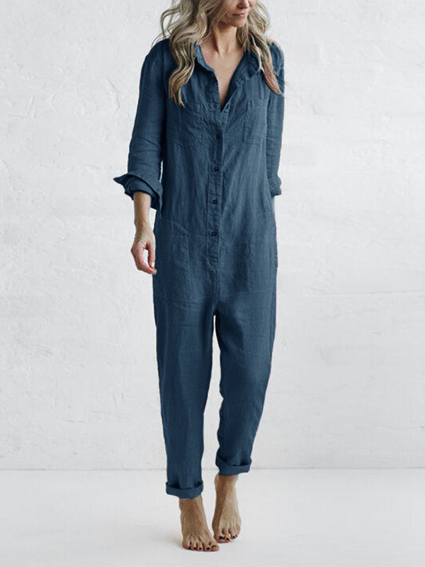 Stella - Long-Sleeve Jumpsuit