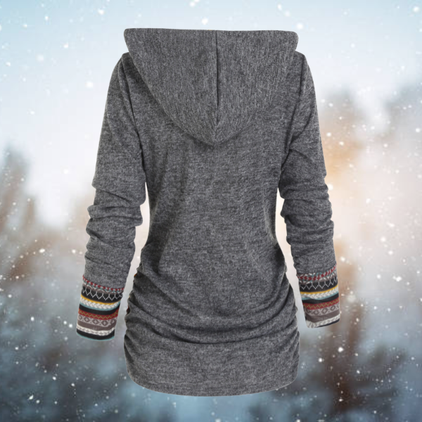 Willow - Cosy Bohemian Hooded Top