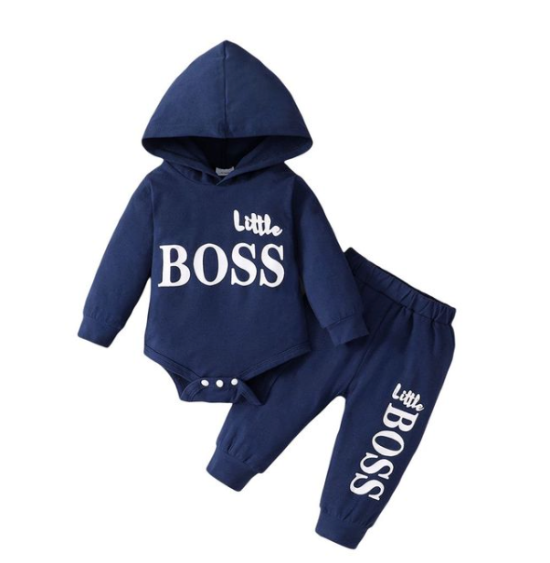 Robin - Litte Boss Sweatshirt Set