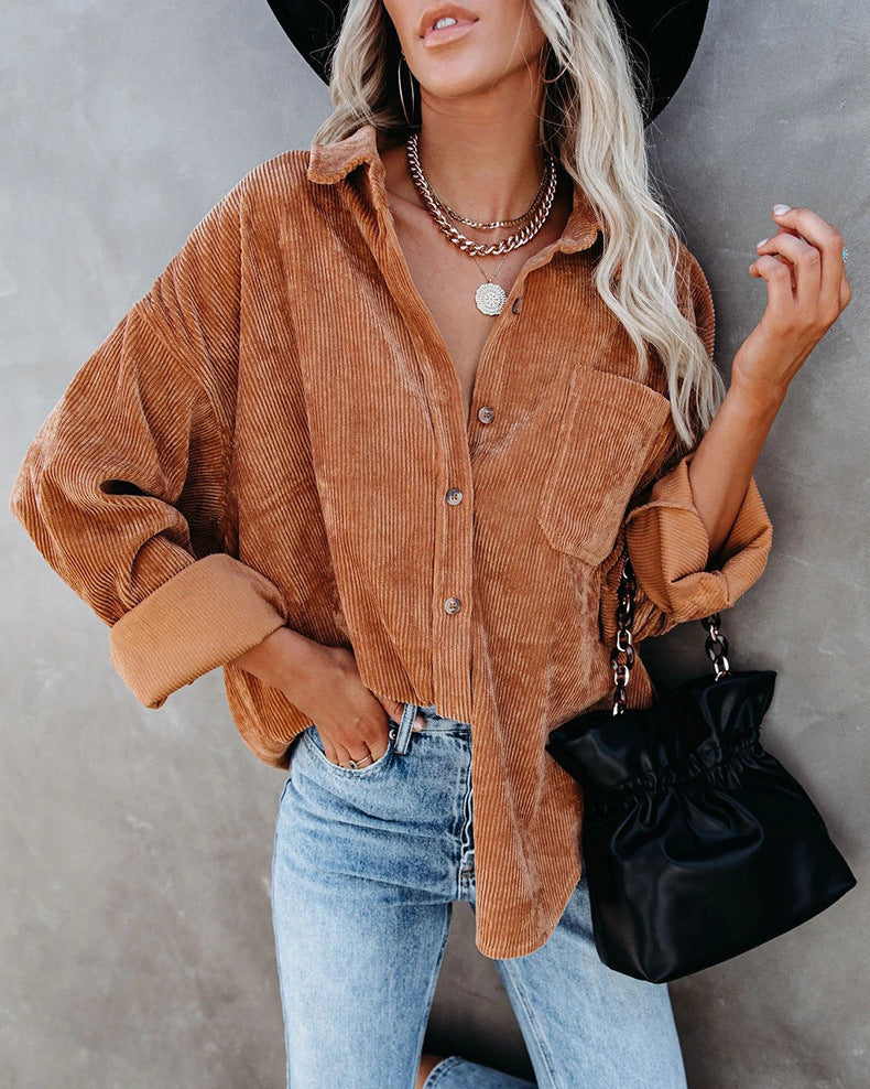 Brooke - Vintage Corduroy Shirt