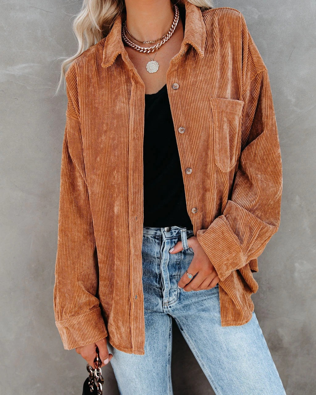 Brooke - Vintage Corduroy Shirt