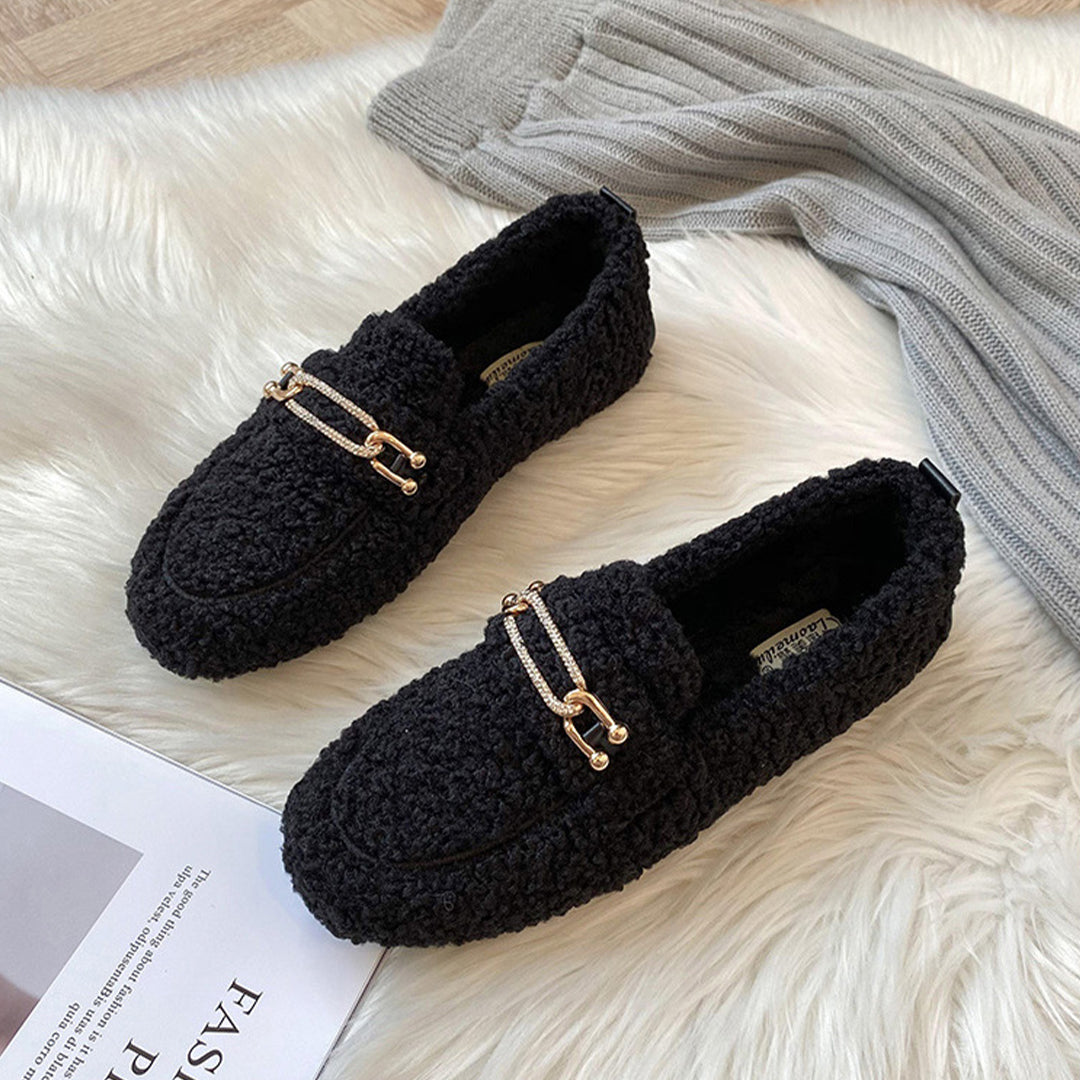 Myla - Plush Loafers