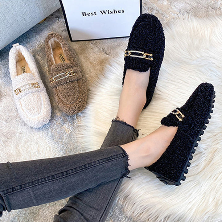 Myla - Plush Loafers