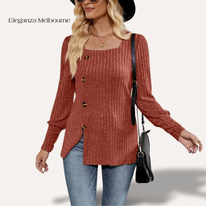 Talisa - Elegant Long-Sleeve Top