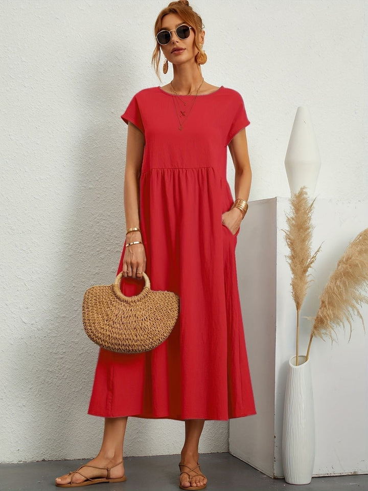 Ella - O-Neck Casual Dress