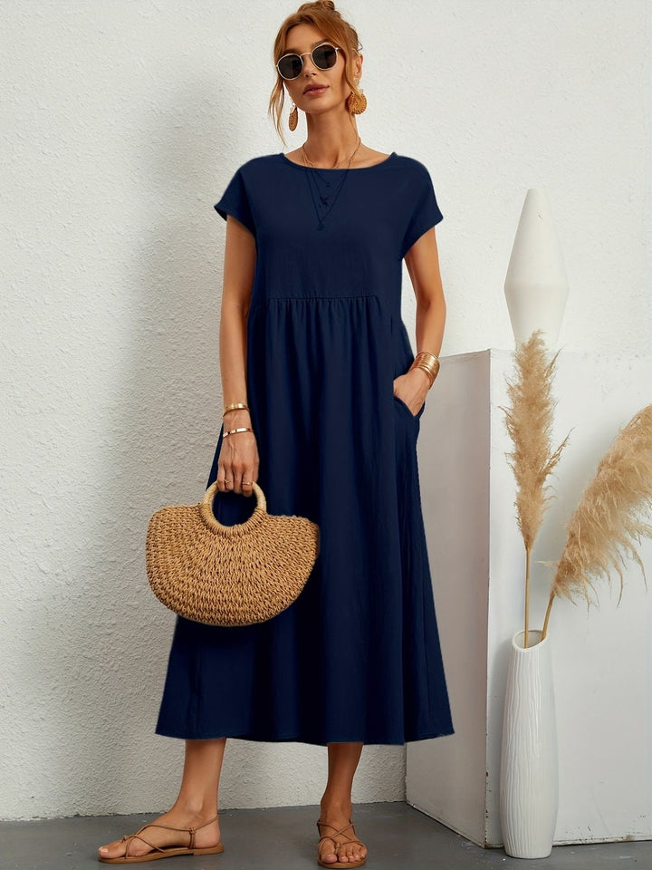 Ella - O-Neck Casual Dress