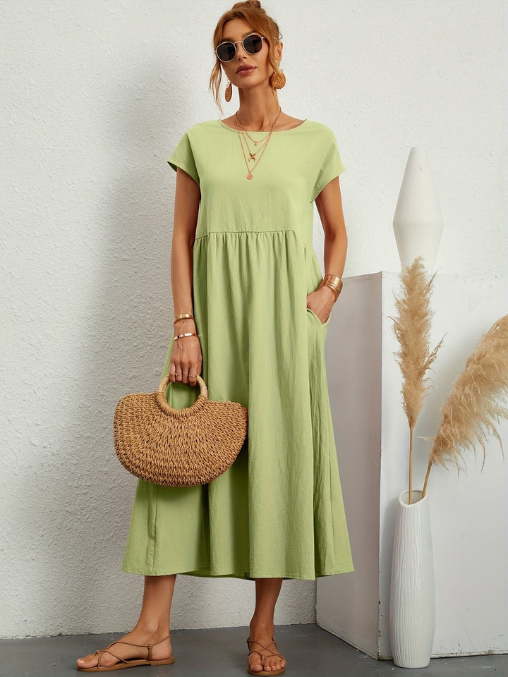 Ella - O-Neck Casual Dress