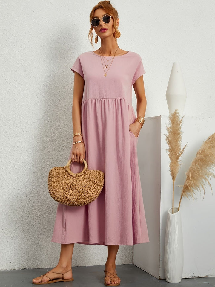 Ella - O-Neck Casual Dress