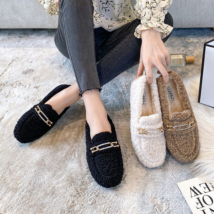 Myla - Plush Loafers