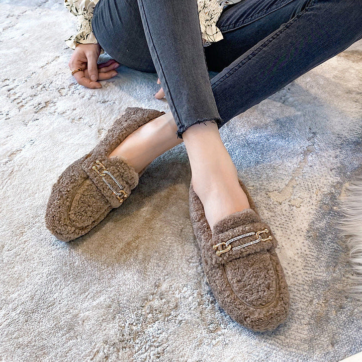 Myla - Plush Loafers