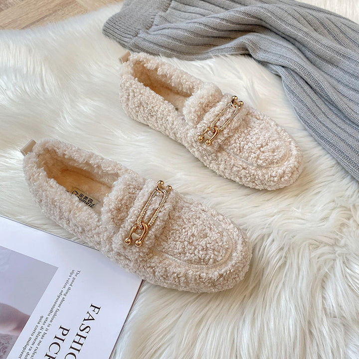 Myla - Plush Loafers