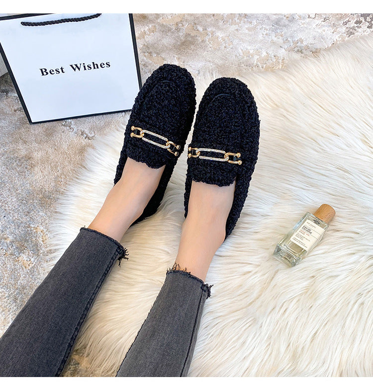 Myla - Plush Loafers