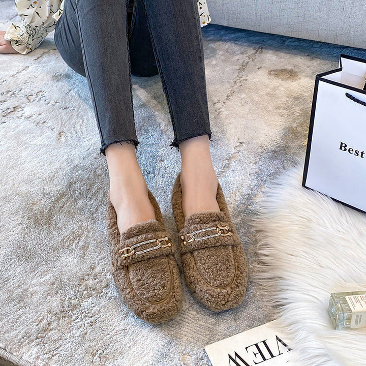 Myla - Plush Loafers