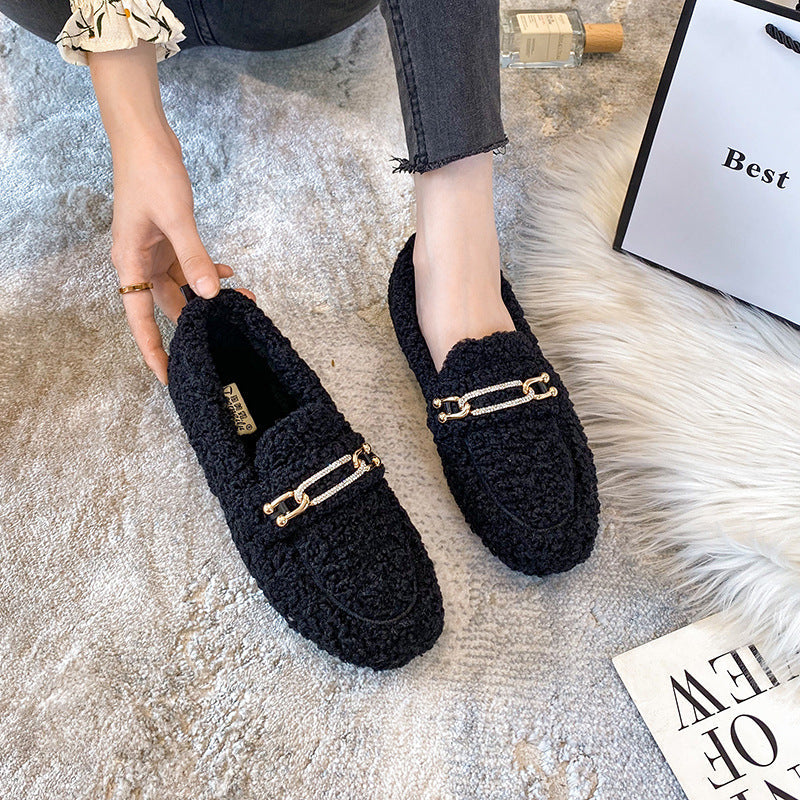 Myla - Plush Loafers