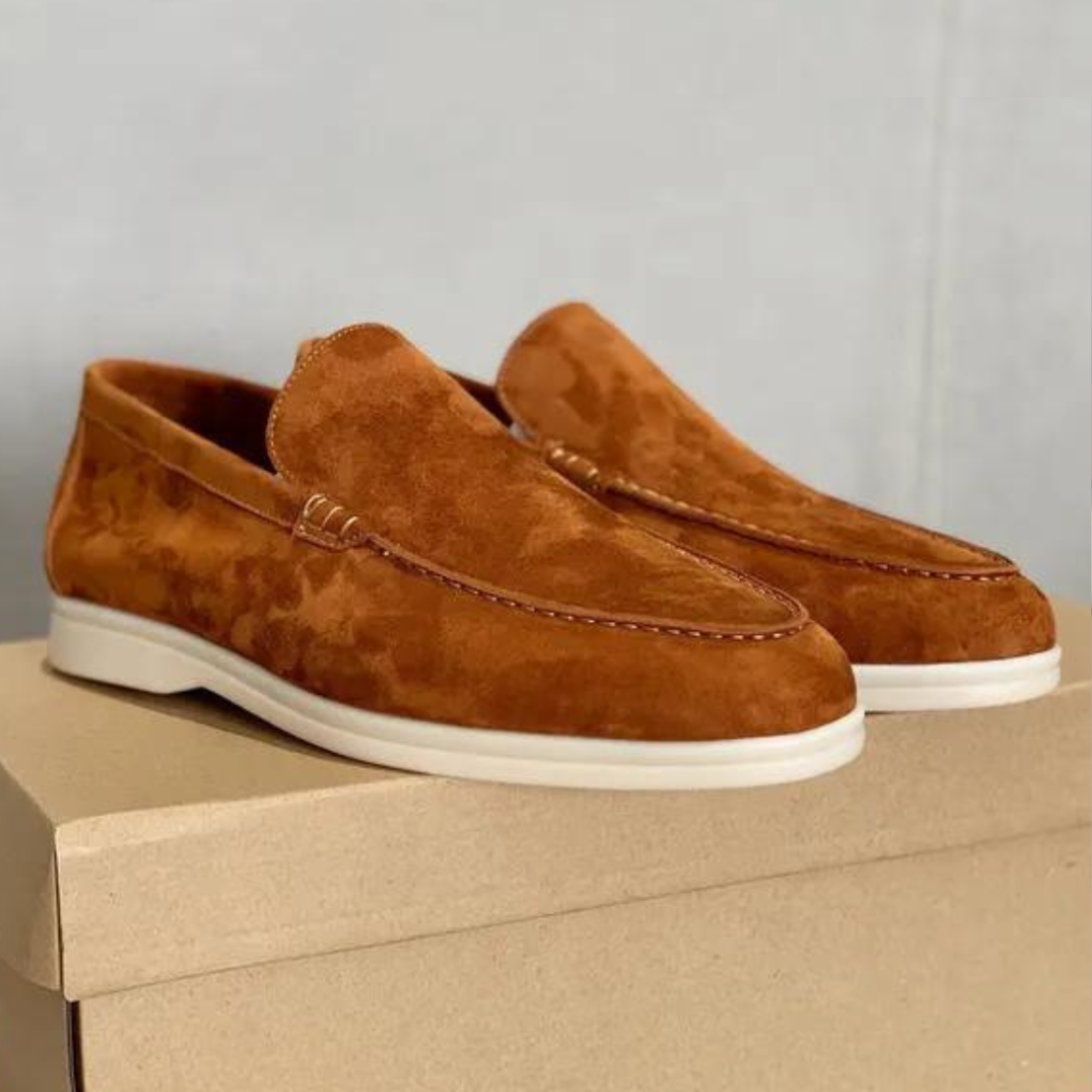 Spencer - Suede loafers