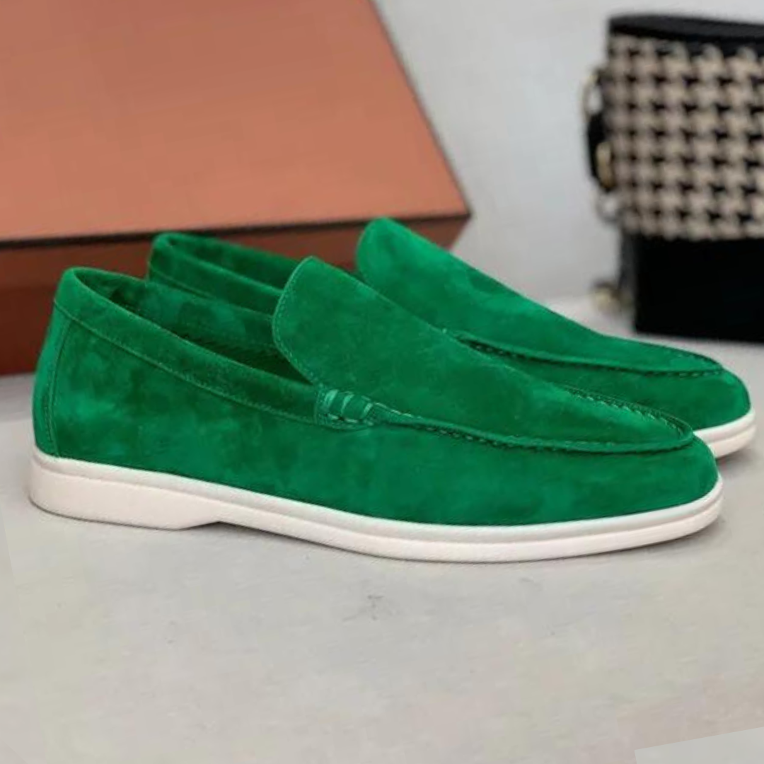 Spencer - Suede loafers