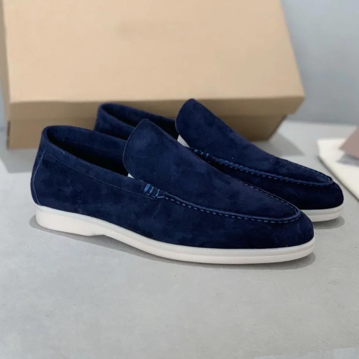 Spencer - Suede loafers