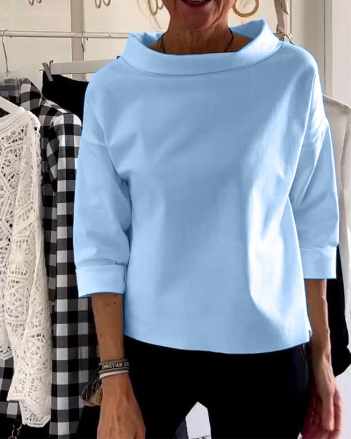 Nomsa - Stylish Roll Neck Top