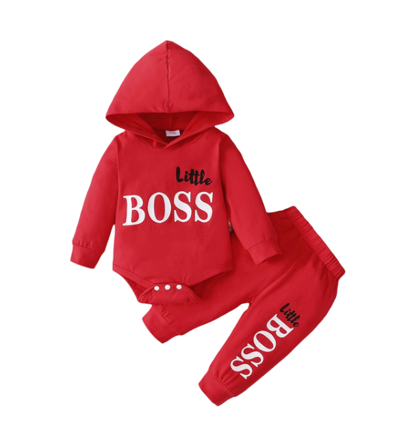 Robin - Litte Boss Sweatshirt Set