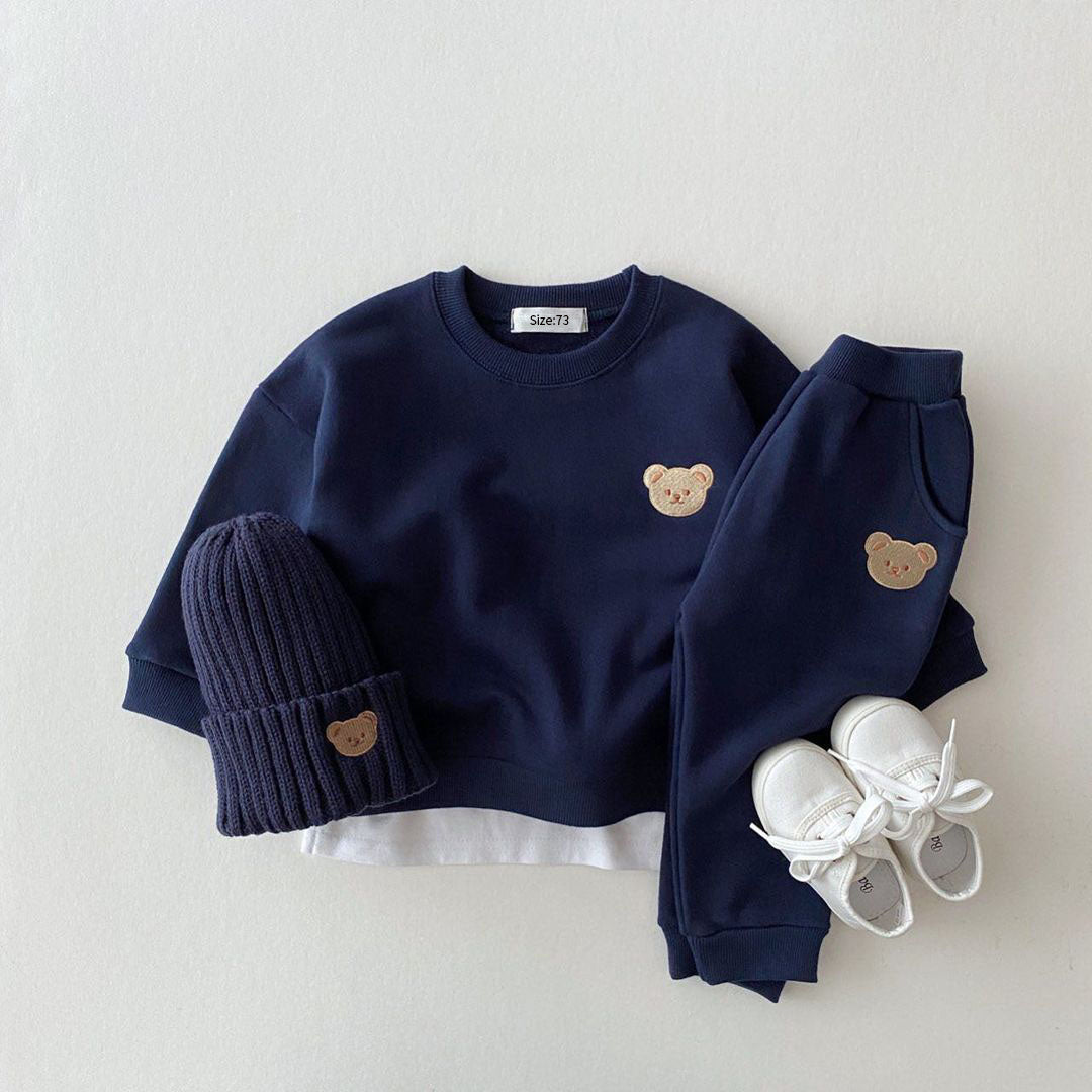 Freddie - Kid's Teddy Sweater Set