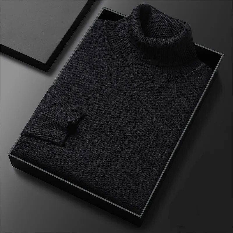 Giovanni - Classic Roll Neck Jumper